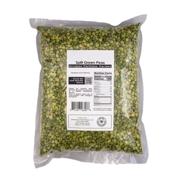 Despensa Colombiana | Green Split Peas 5lbs - Image 8